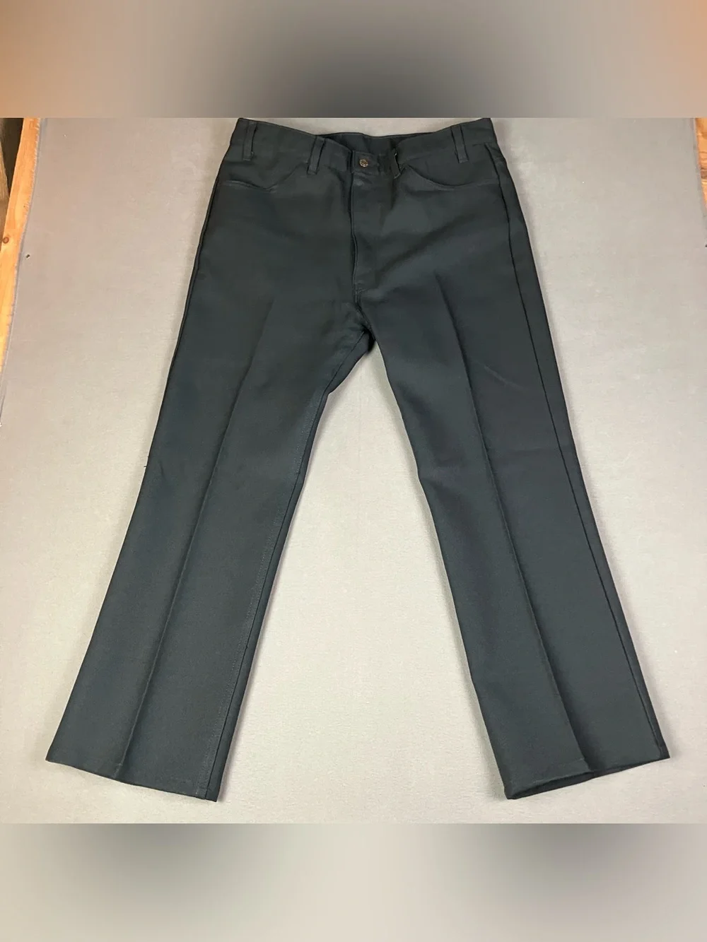 Vintage Levi's 517 Bootcut Pants Mens 38x30 Dacron Polyester USA (Lot Of 3).